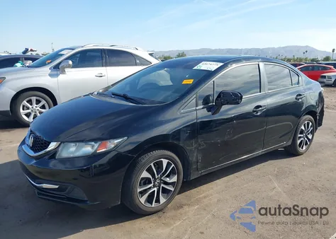 2015 Honda Civic Ex z USA, uszkodzony, nr VIN 19XFB2F83FE065051